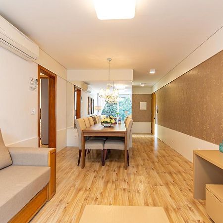 Rosa Apartamento Luxo No Centro Gramado Apartment ภายนอก รูปภาพ