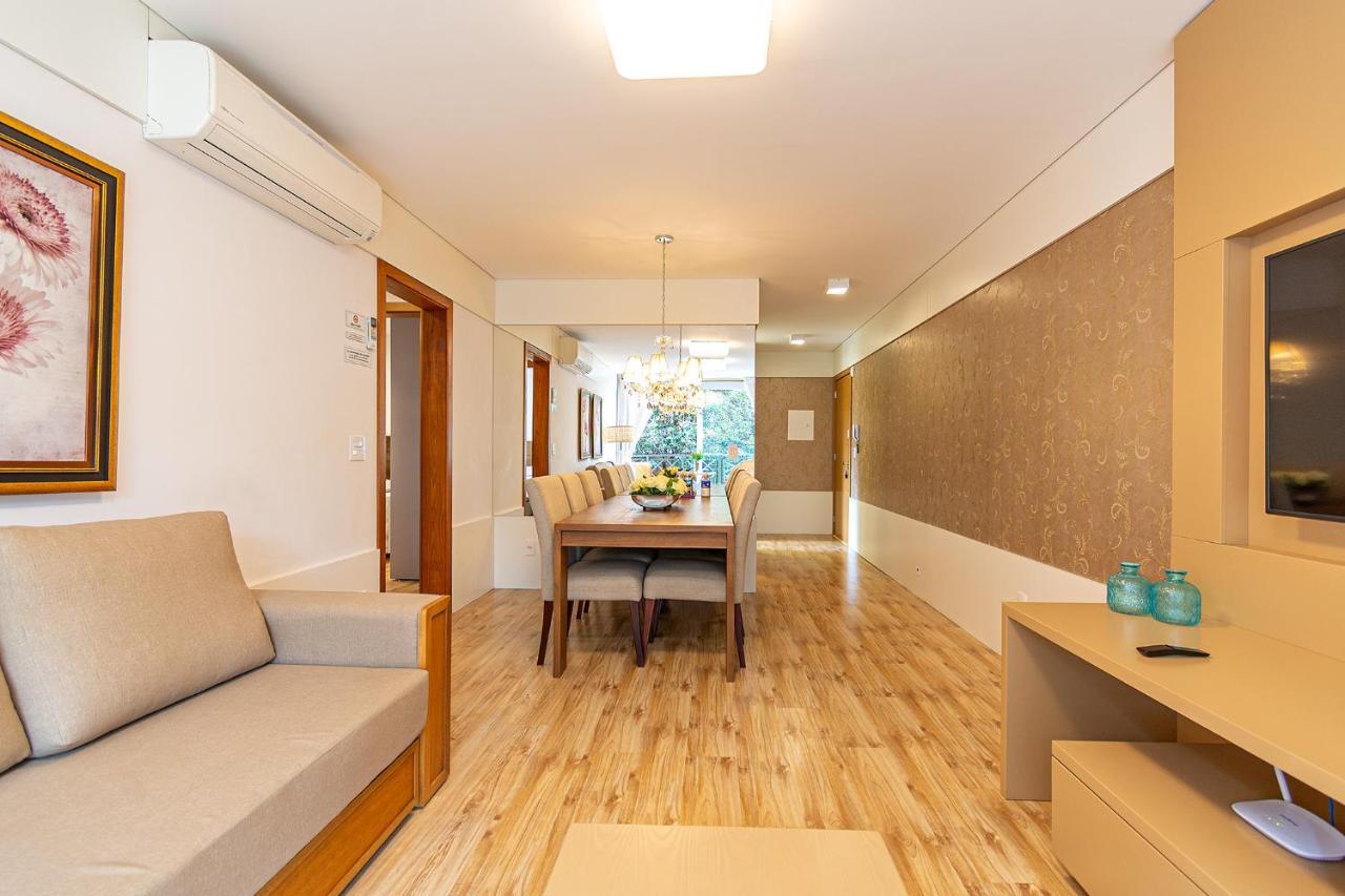 Rosa Apartamento Luxo No Centro Gramado Apartment ภายนอก รูปภาพ