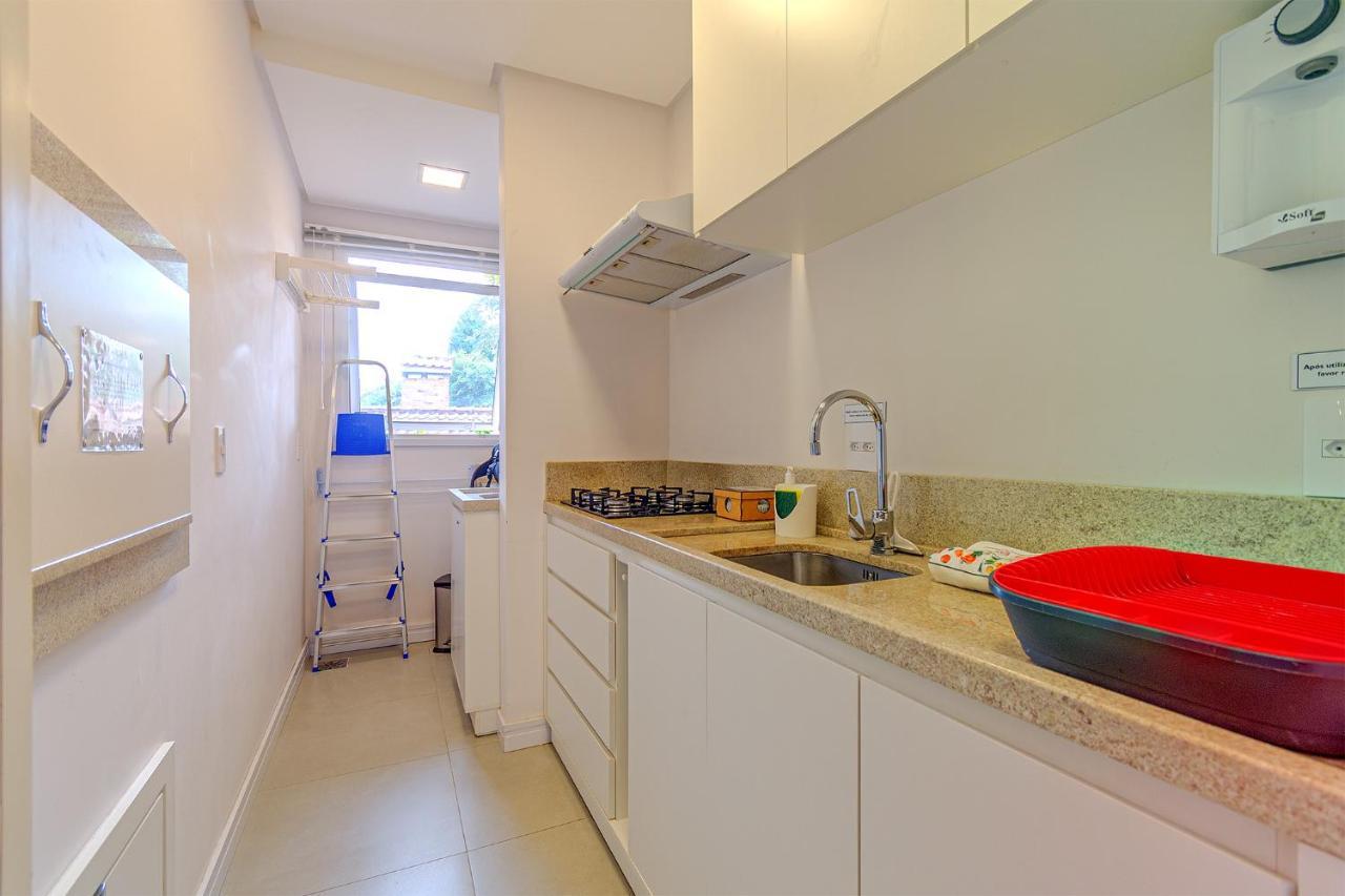 Rosa Apartamento Luxo No Centro Gramado Apartment ภายนอก รูปภาพ